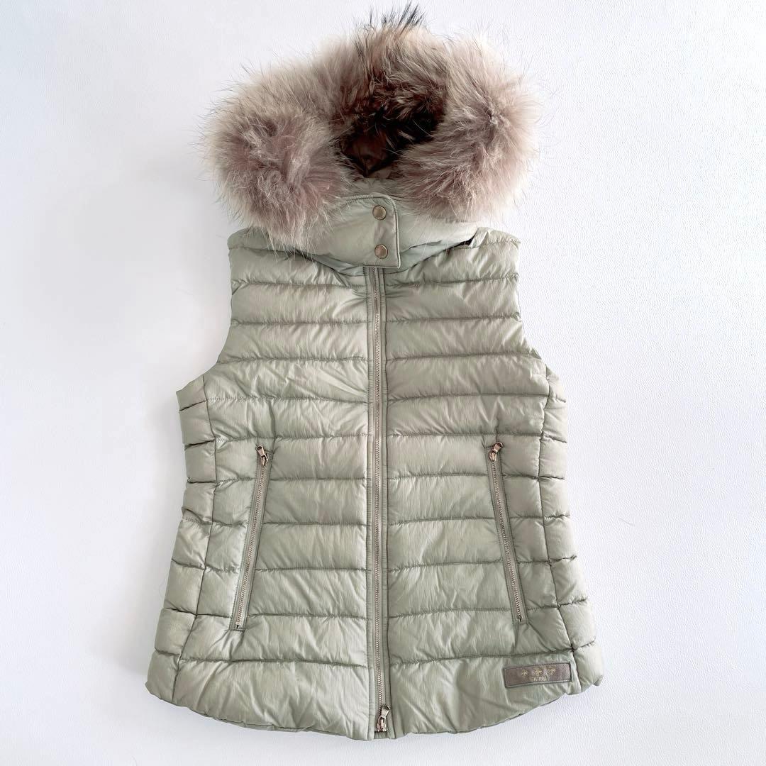 美品✨TATRAS タトラス オルシエラ　ダウンベスト　ベスト　ファー