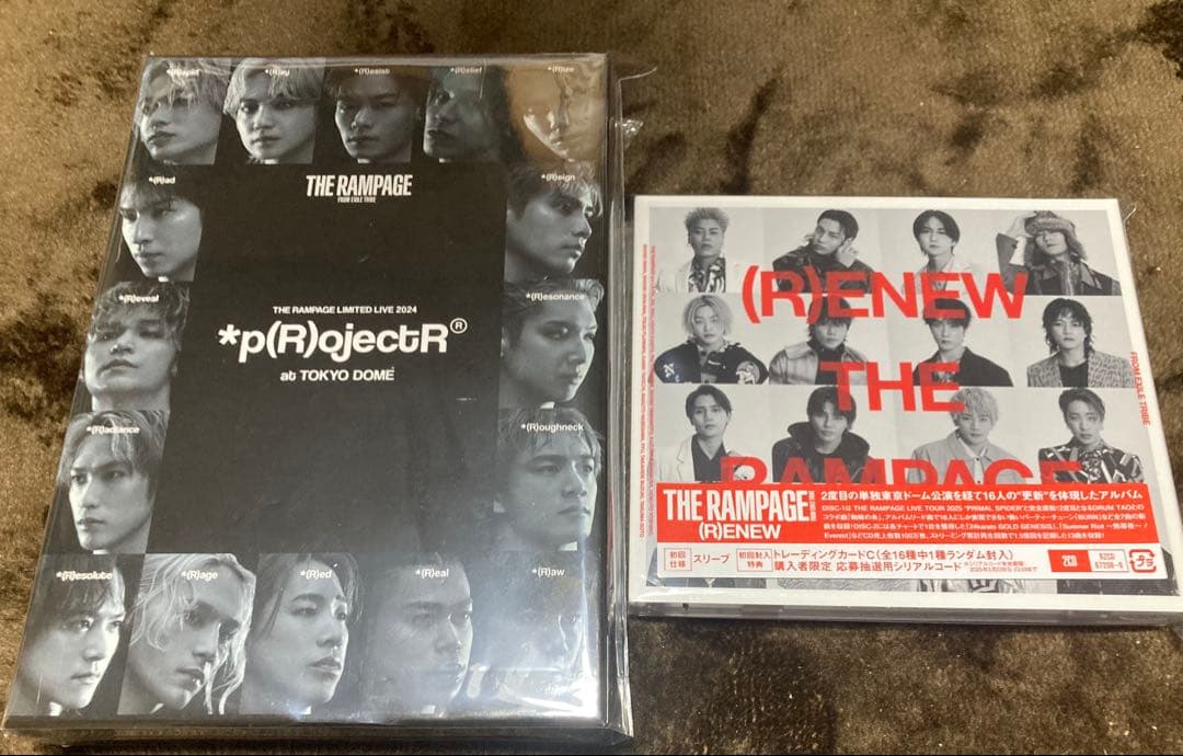 THE RAMPAGE DVD＋（R)ENEW CD