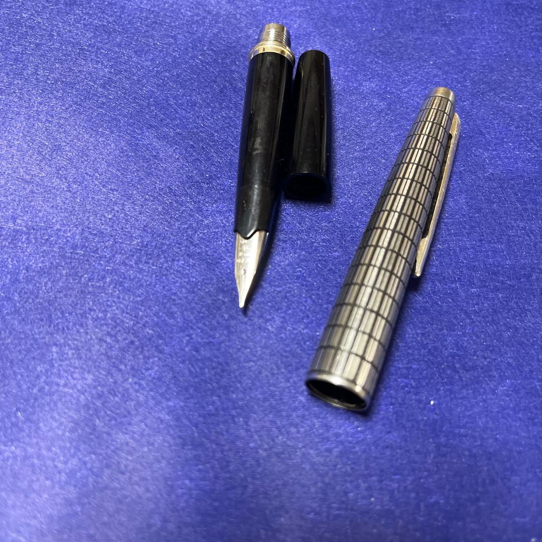 K*o様 パイロットElite 万年筆 18K 750 格子柄