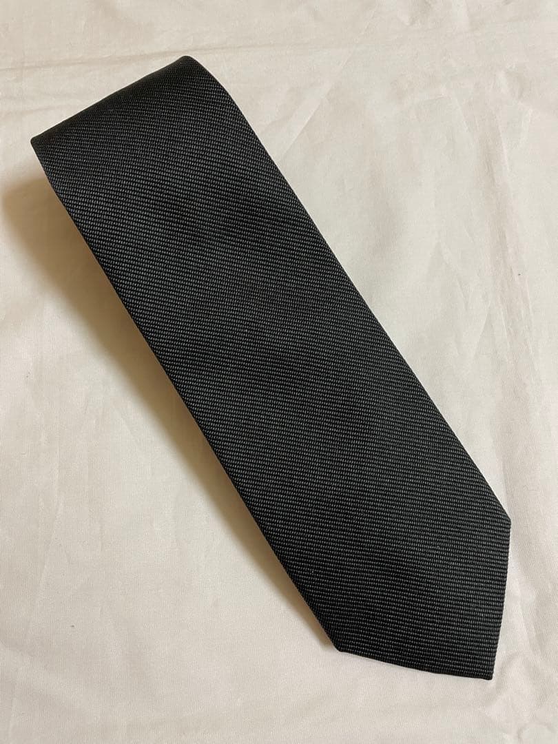 E.G. CAPPELLI NAPOLI ダークグレーネクタイ