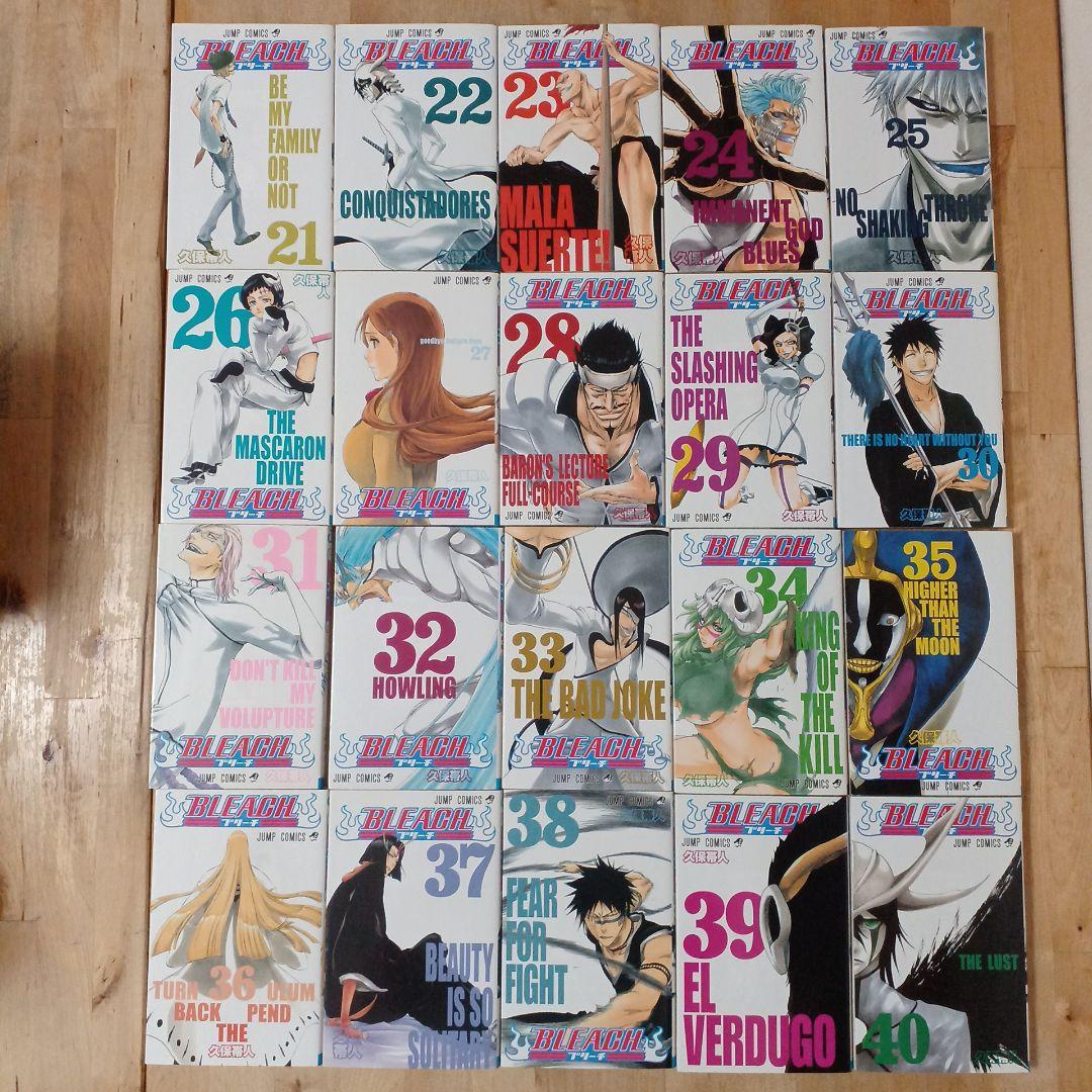 BLEACH　全巻セット+小説二冊