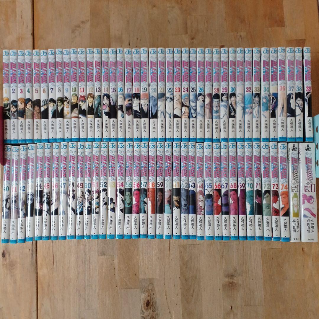 BLEACH　全巻セット+小説二冊