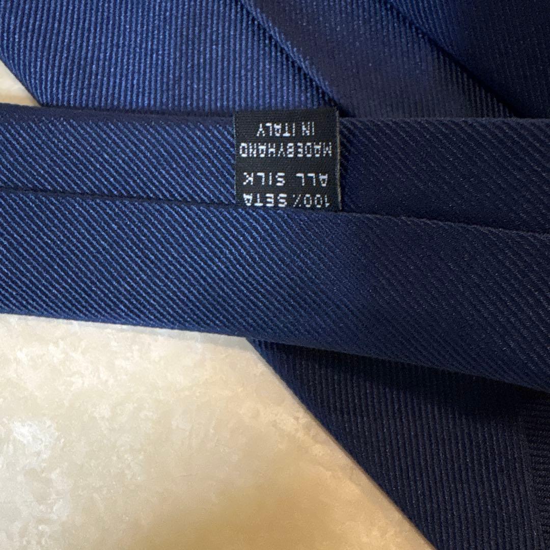 E. Marinella ネイビーソリッド　セッテピエゲ