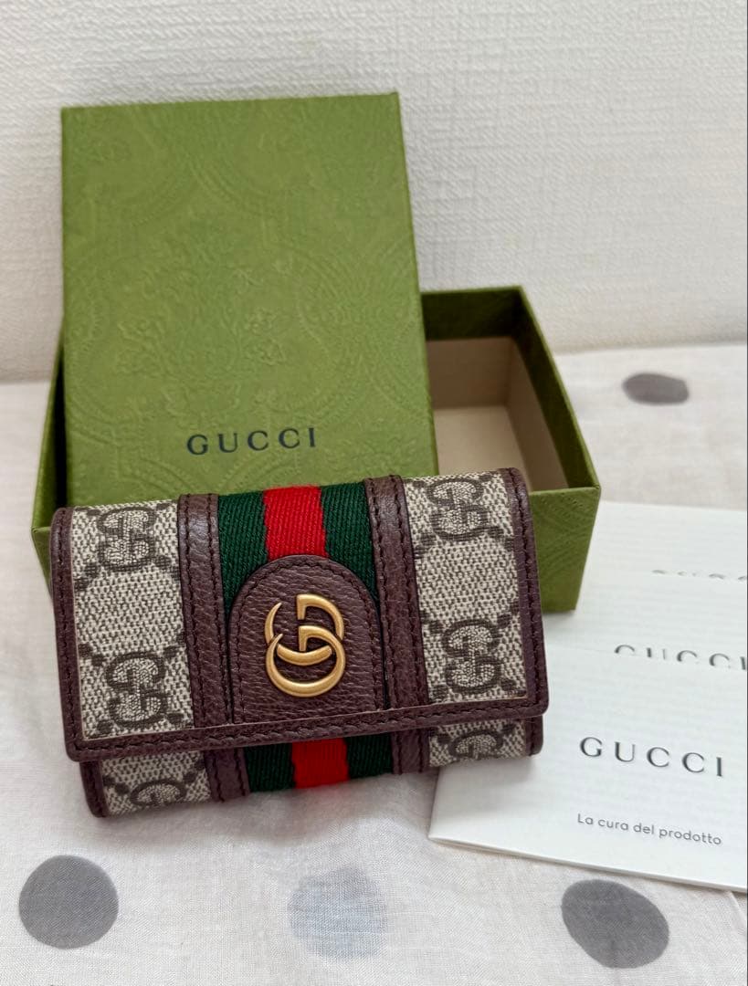 新品未使用　GUCCI グッチ　GG キーケース