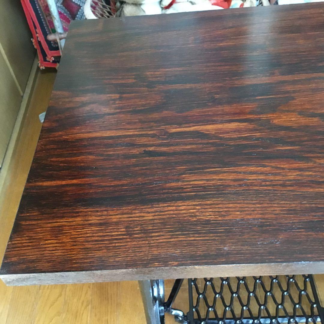 ※アンティーク※ SINGERシンガー足踏みミシン脚のテーブル　アイアン