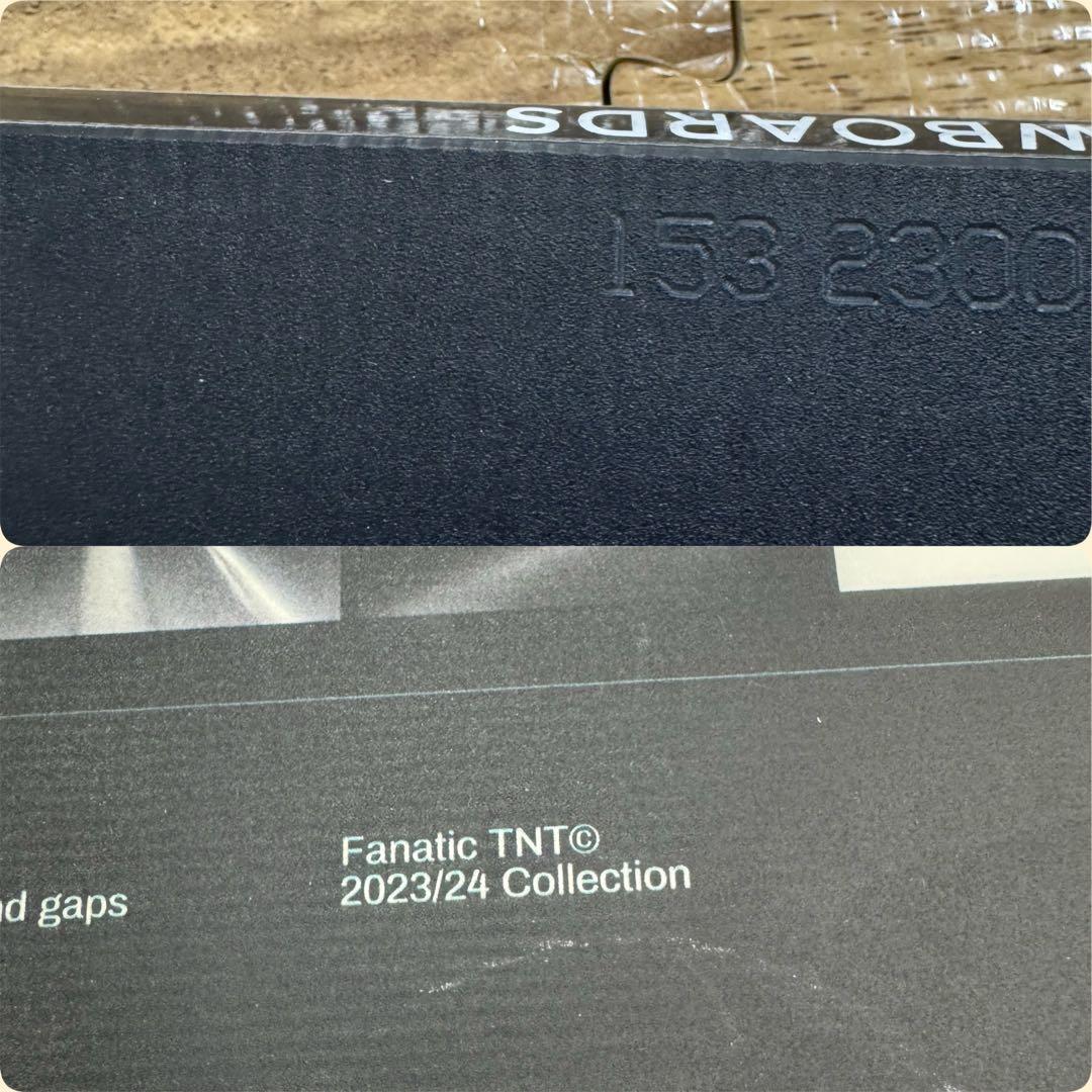 1回のみ使用 23-24 FNTC TNTC 153cm FLUX グラトリ