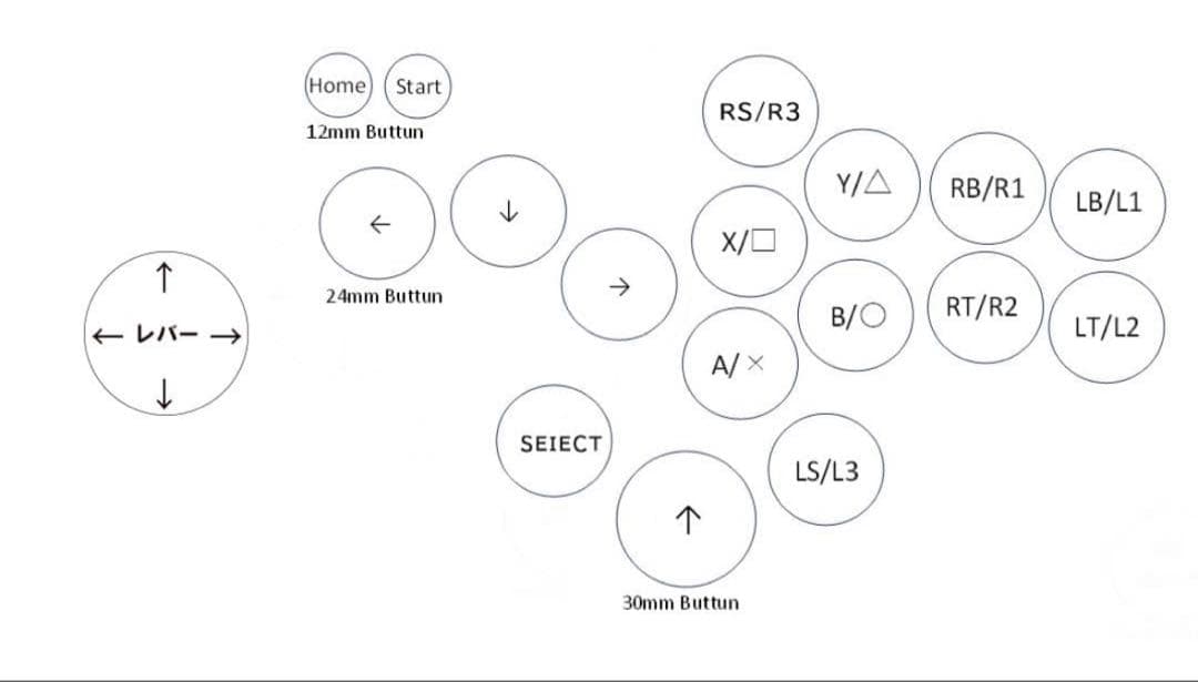 レバーレスプラス Qanba Gravity レバー アケコン a11