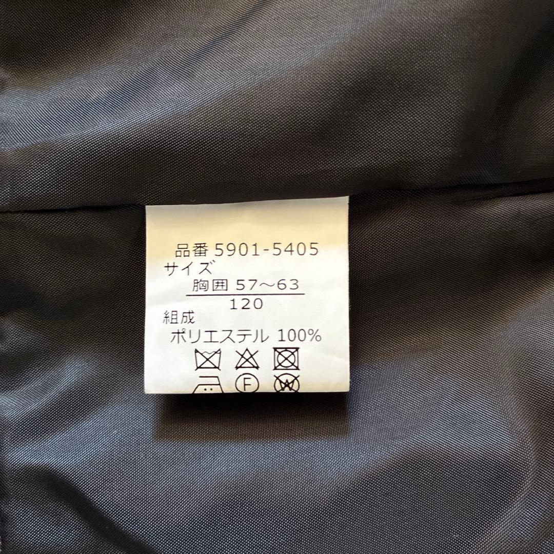 グレー スーツ 120cm ネクタイ 蝶ネクタイ付き