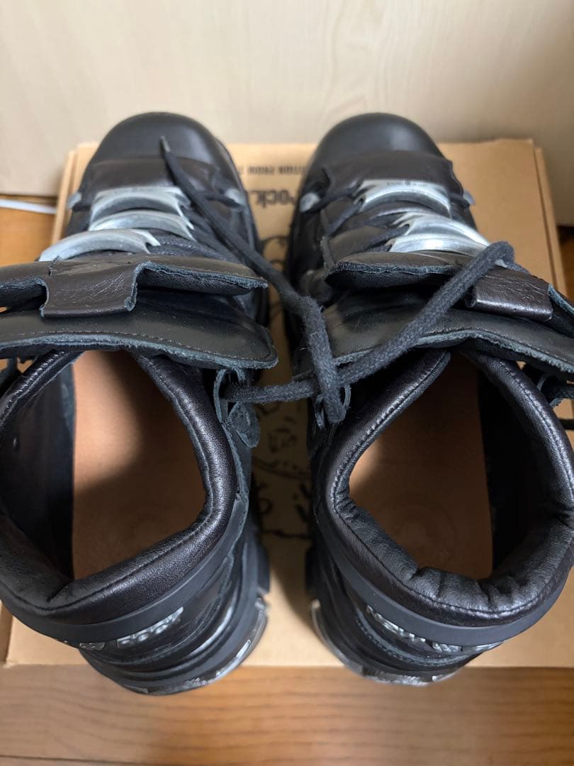 【値下げ中】NEW ROCK レザーブーツ M-106-S112 size45