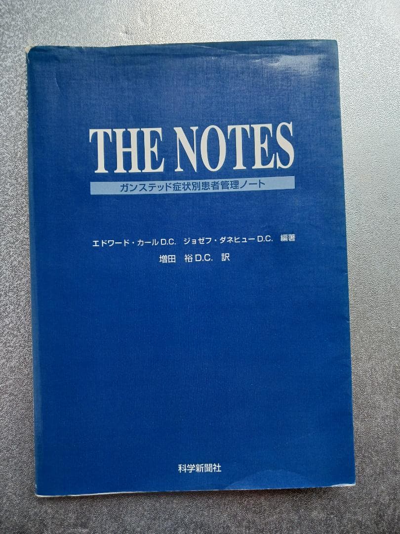 ガンステッド症状別患者管理ノート　THE NOTES