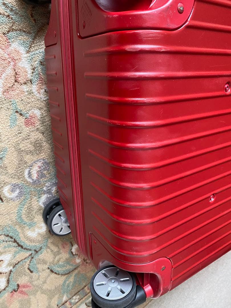 ◾️RIMOWA◾️リモワ　キャリーケース/スーツケース　サルサ　4輪　レッド