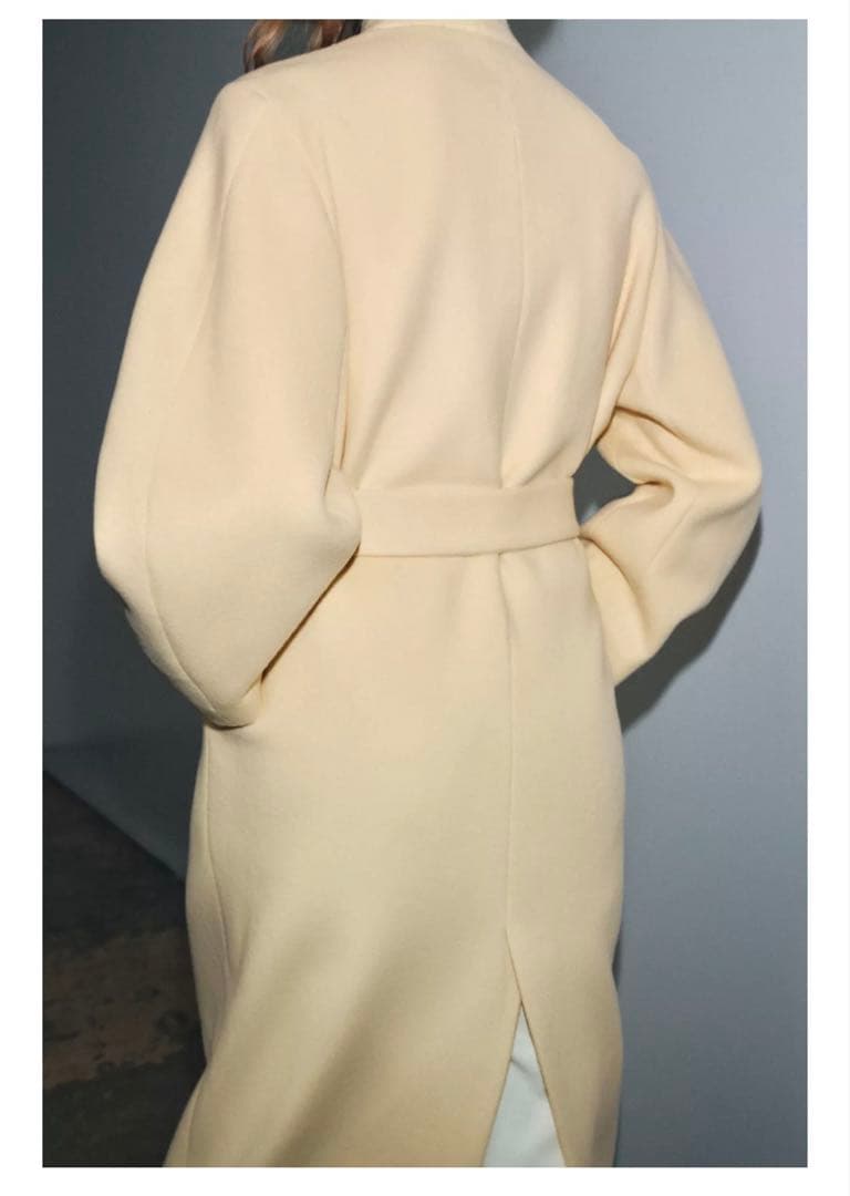 ZARA オーバーサイズウール混紡コート M