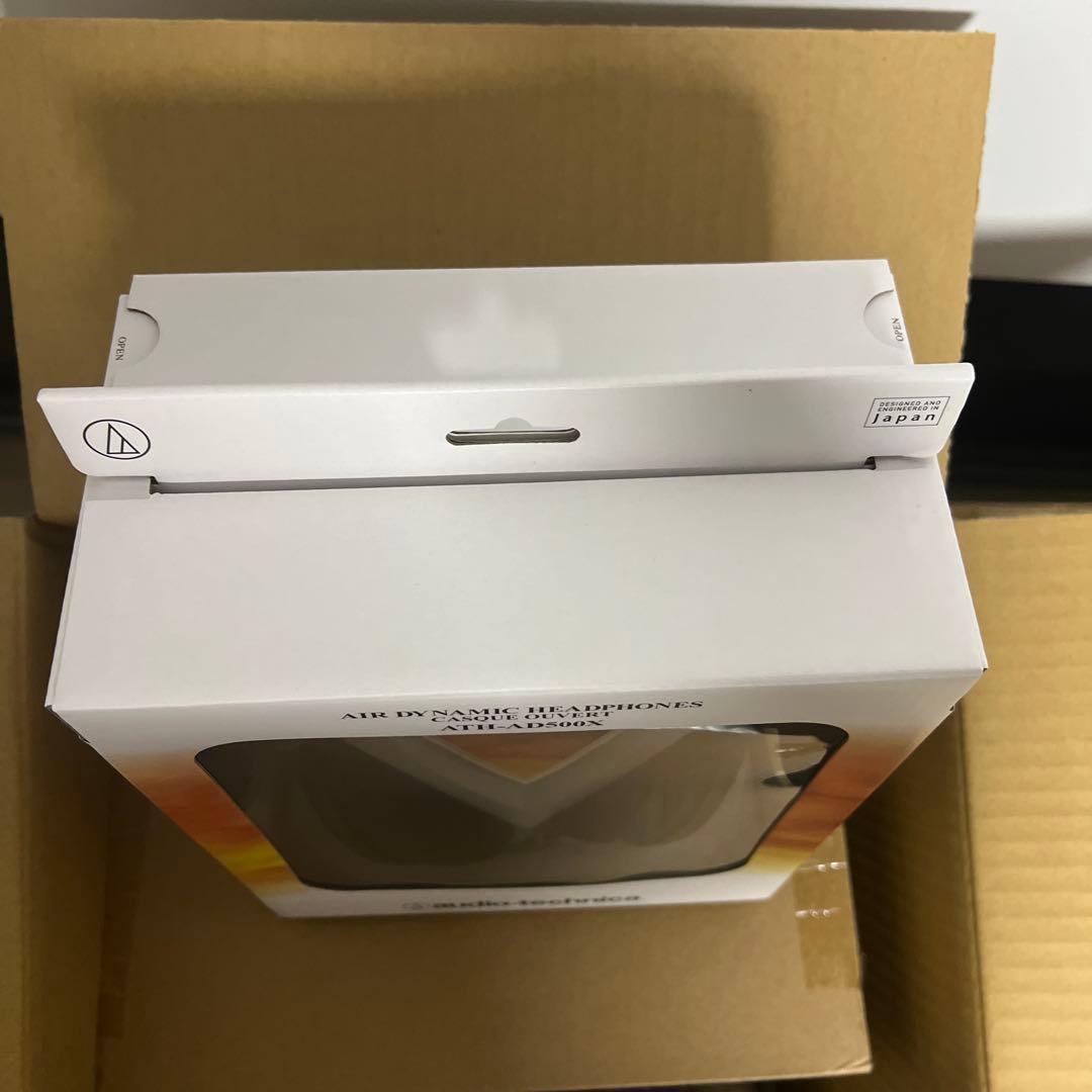 新品未開封ATH-AD500X ヘッドホン audio-technica