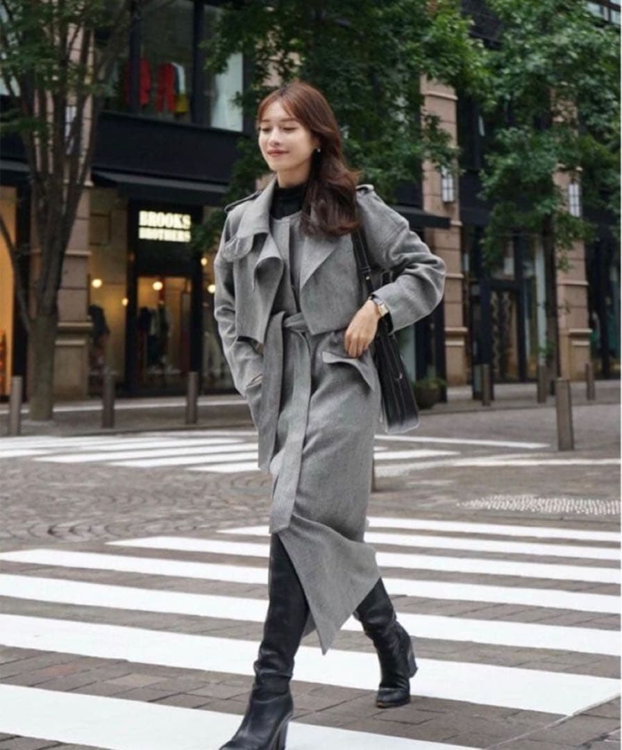 L’or かじまり 3way trench coat トレンチ お値下げ可！