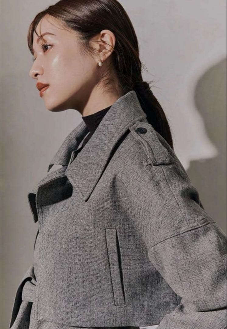 L’or かじまり 3way trench coat トレンチ お値下げ可！