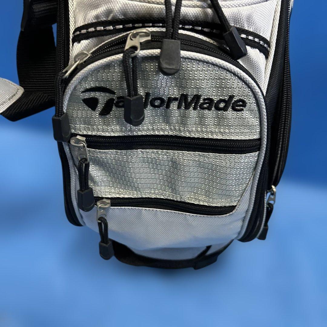 TaylorMade キャディバッグ ブラック・シルバー