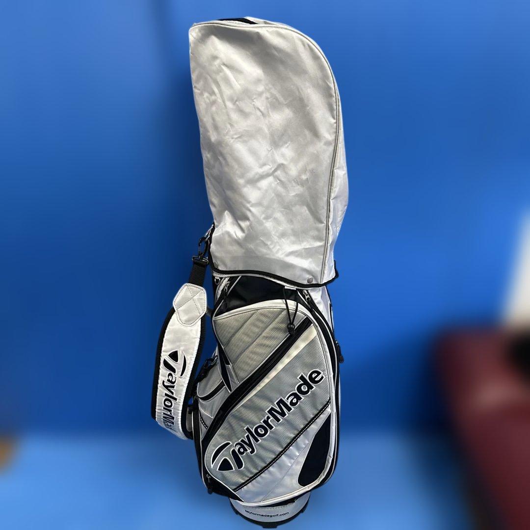TaylorMade キャディバッグ ブラック・シルバー