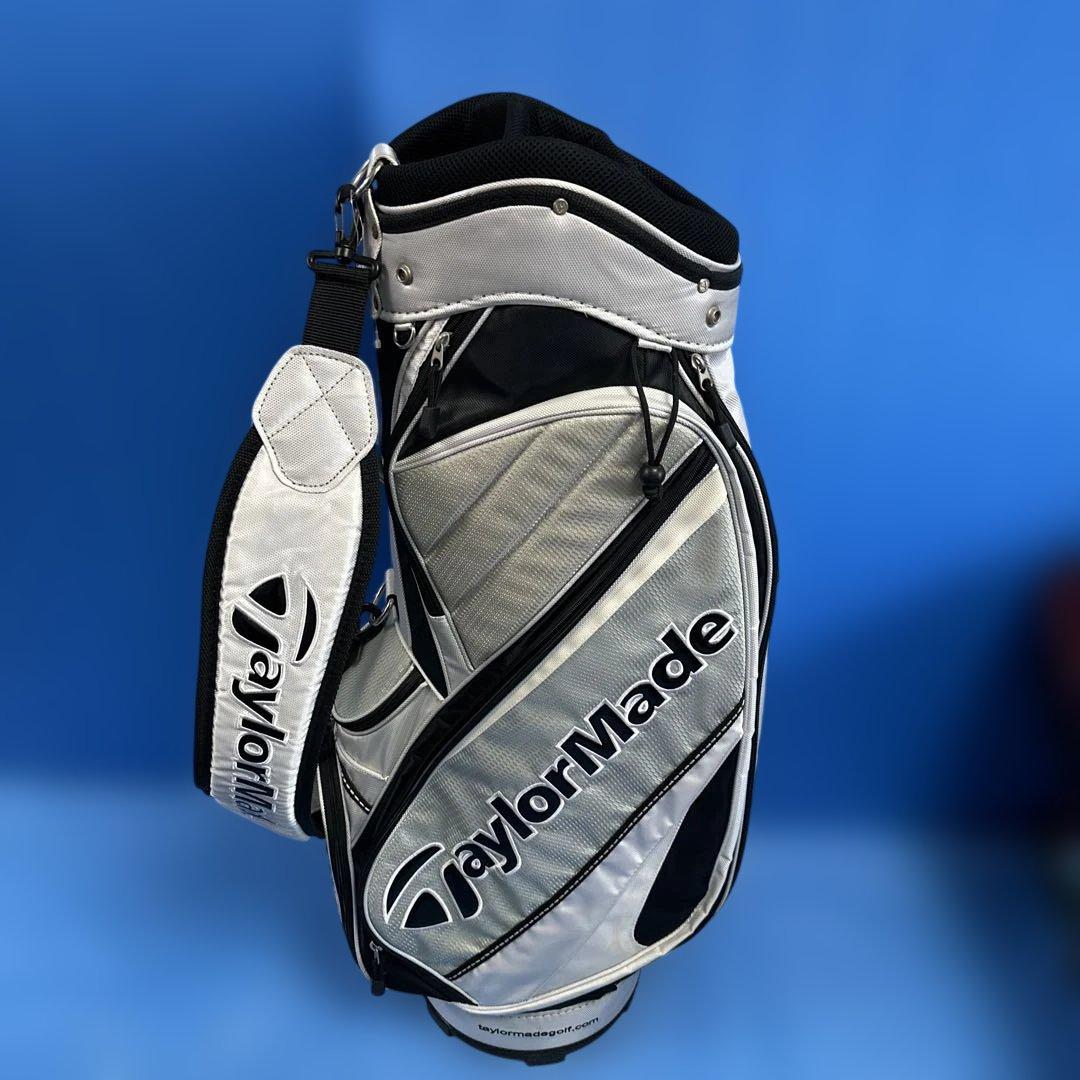 TaylorMade キャディバッグ ブラック・シルバー