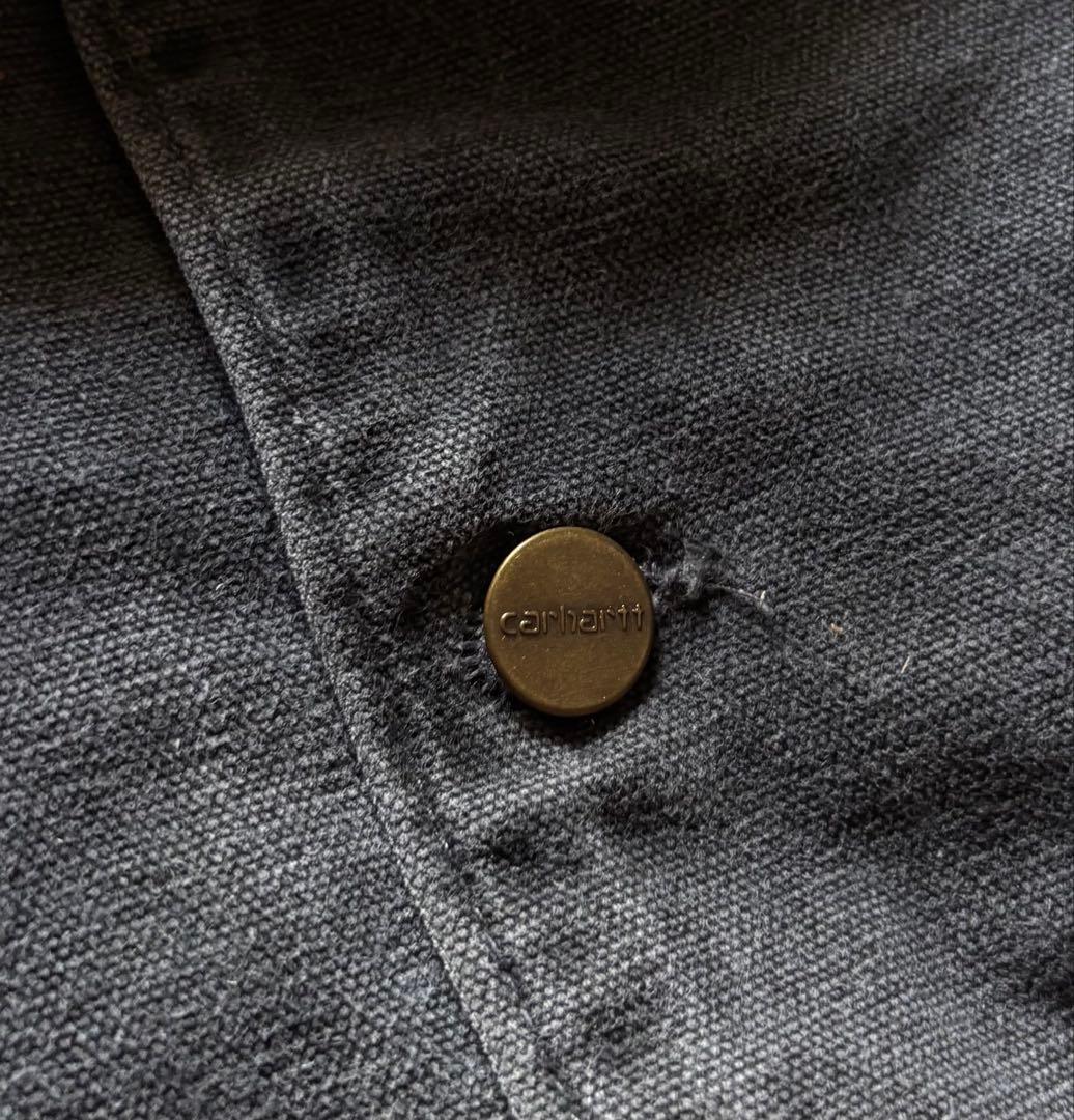 【雰囲気抜群】 90s Carhartt ミシガンチョアコート BLKブラック