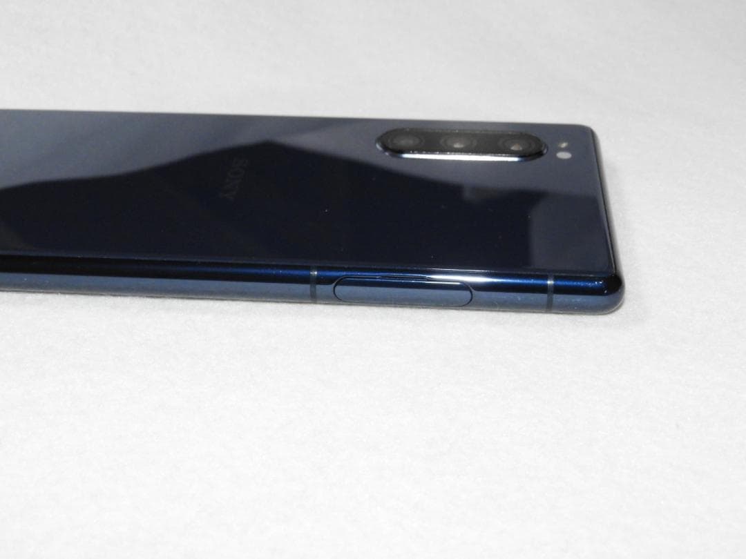 SONY Xperia 5 ブルー SOV41 au SIMフリー