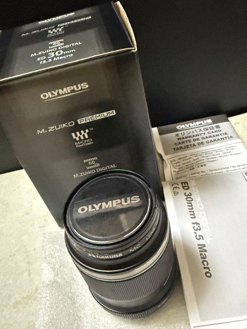 【中古品・傷あり】OLYMPUS/ED30mm f/3.5 MACROレンズ