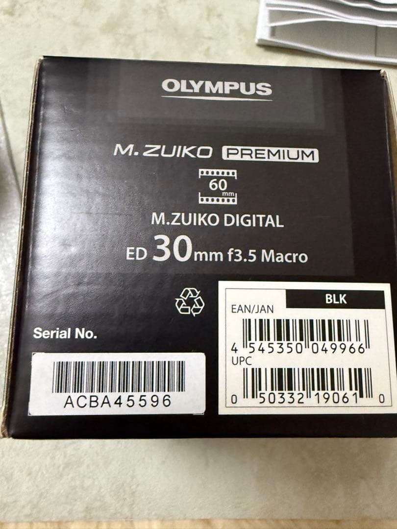 【中古品・傷あり】OLYMPUS/ED30mm f/3.5 MACROレンズ