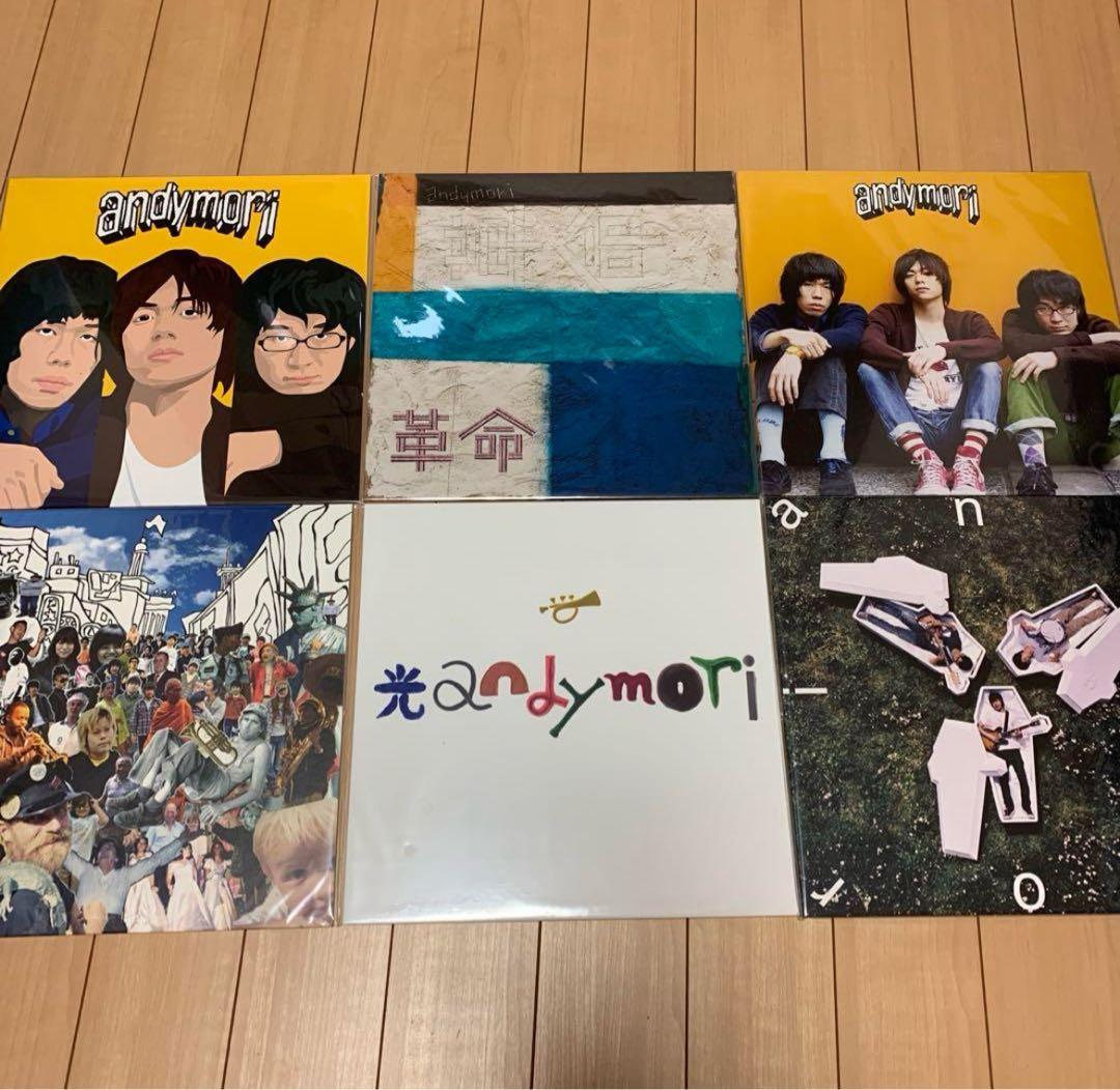 【新品未開封】andymori LP6枚セット