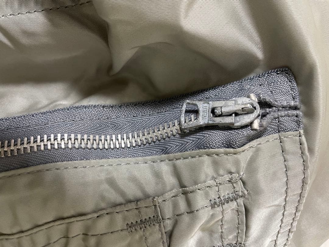 80s アルファ MA-1 フライトジャケット シルバー IDEAL