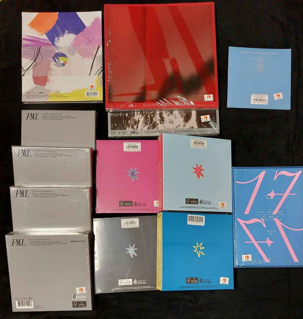 SEVENTEEN 新品未開封アルバム13枚セット