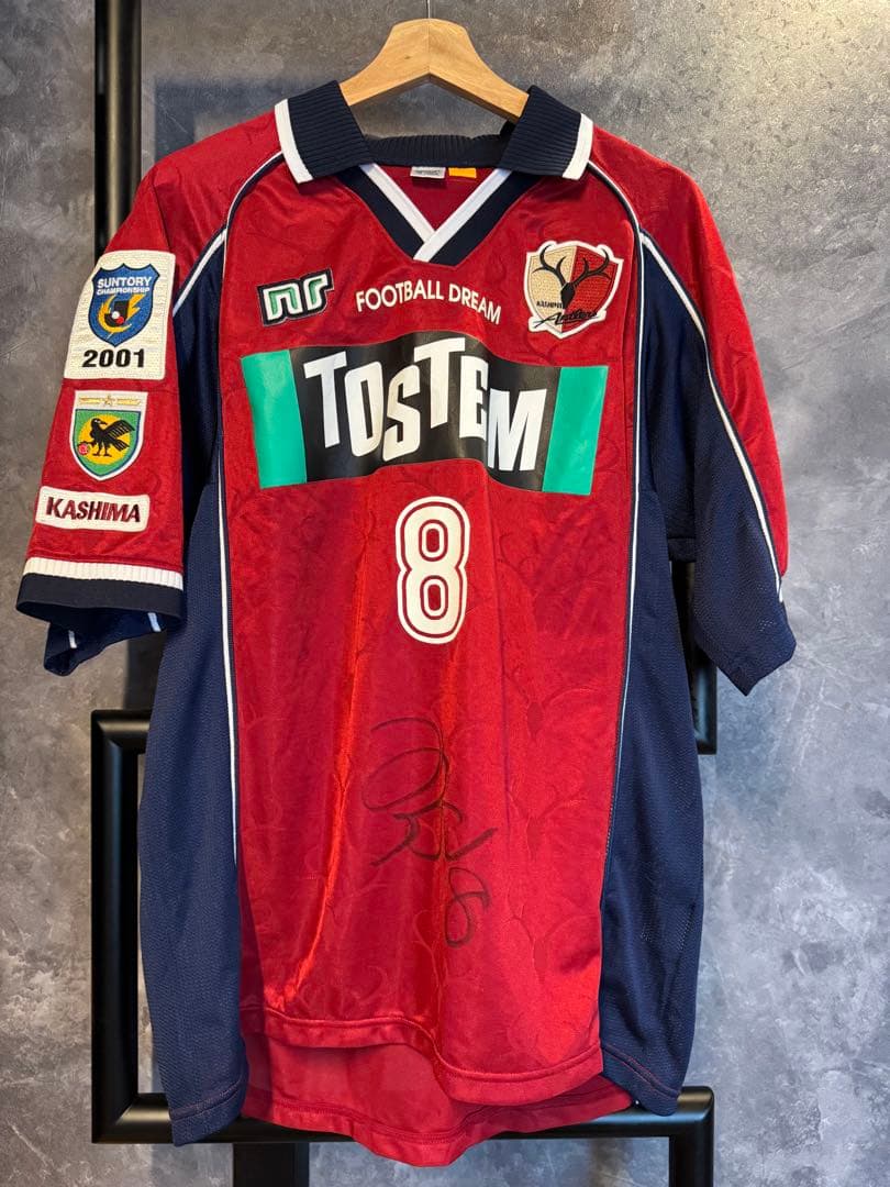 鹿島アントラーズユニフォーム 小笠原満男チャンピオンシップ選手支給品