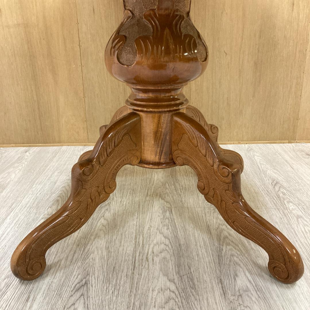 イタリア　象嵌　ダイニングテーブル　クラシック　ラウンド　円形