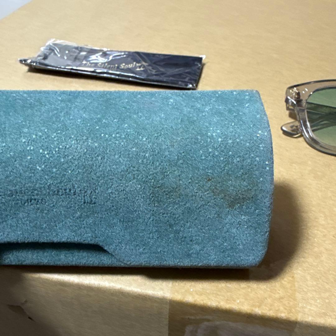 The Silent Soul 数原龍友着用　サングラス メガネ　クリアフレーム