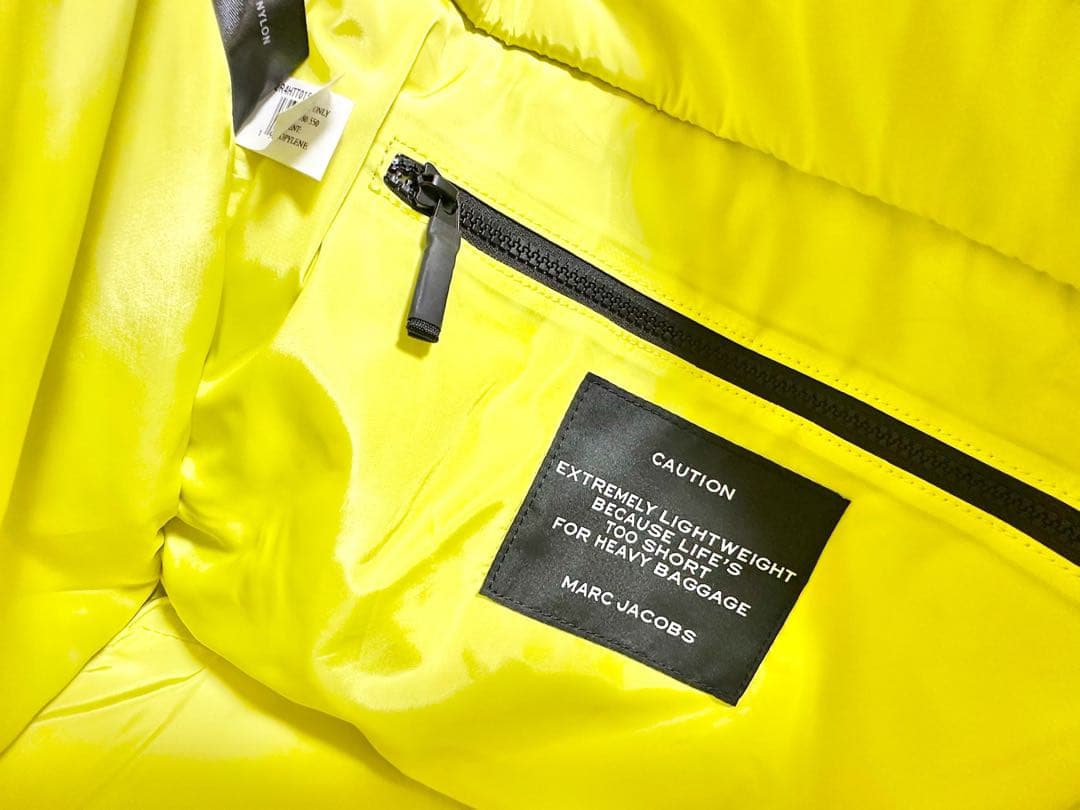 新品★マークジェイコブス ザ パフィー ナイロン ラージ トートバッグ ブラック