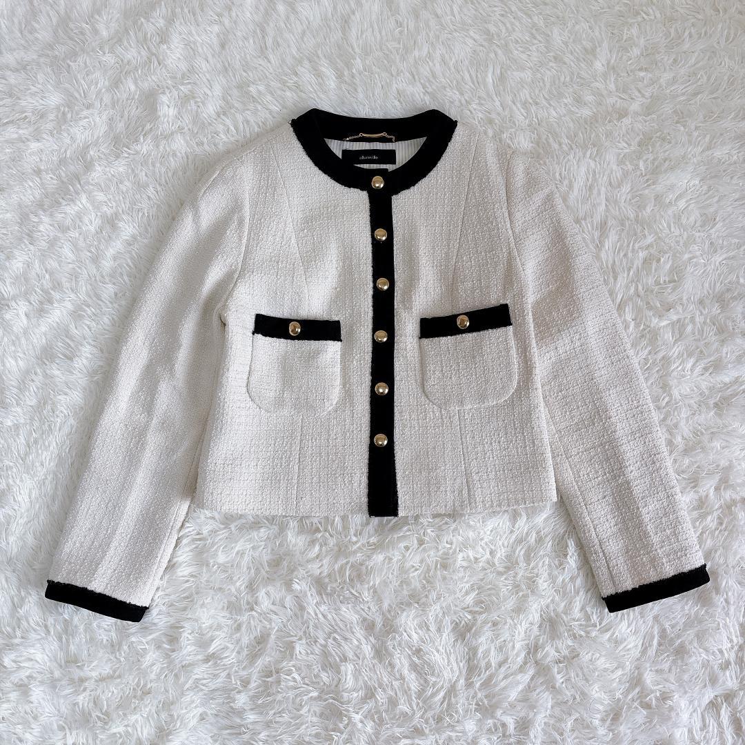 【完売品】allureville スクエアツイードクルージャケット