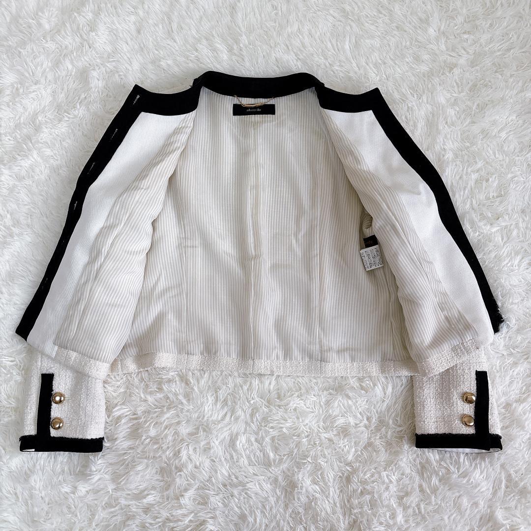 【完売品】allureville スクエアツイードクルージャケット