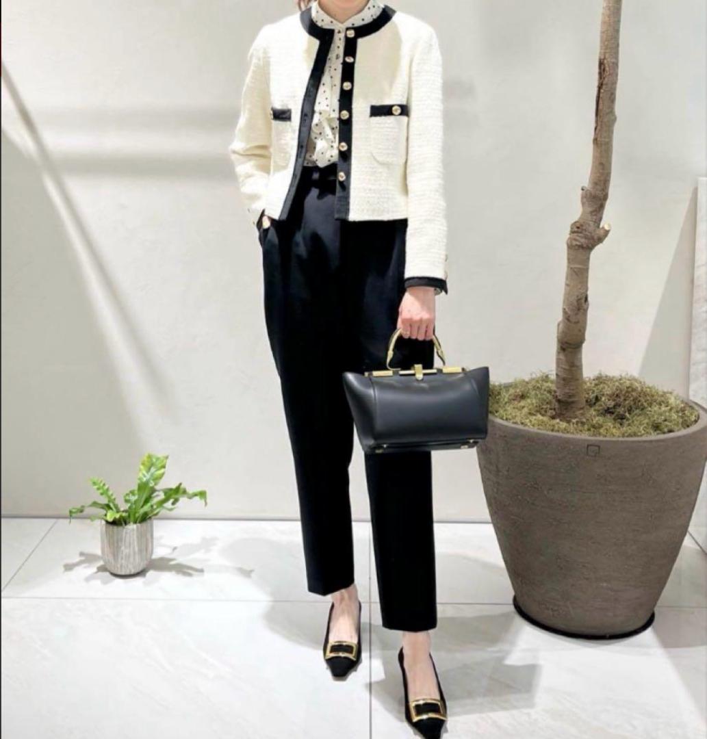 【完売品】allureville スクエアツイードクルージャケット