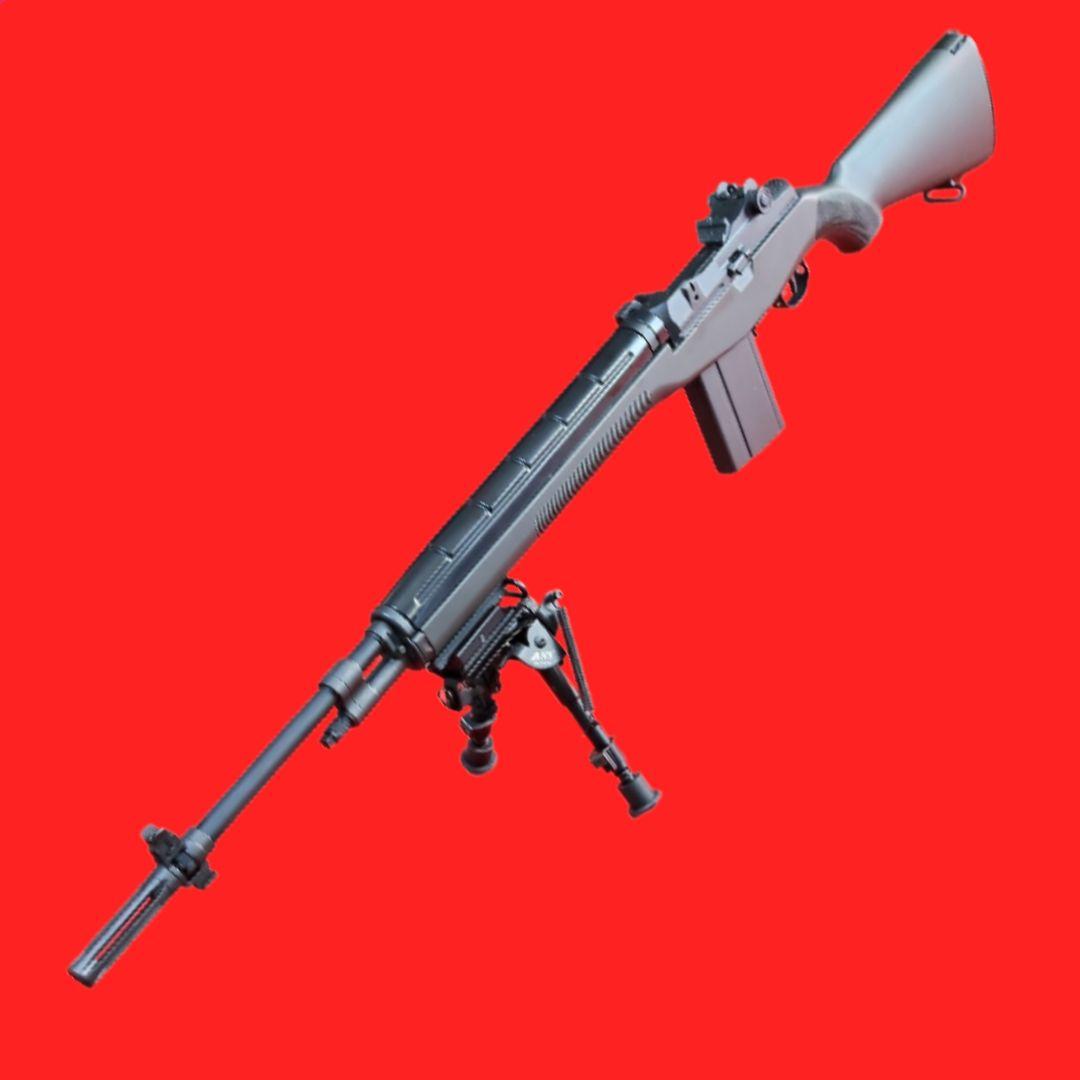 東京マルイ　M14　ファイバータイプO.D.ストック 電動ガン 【バイポッド付】