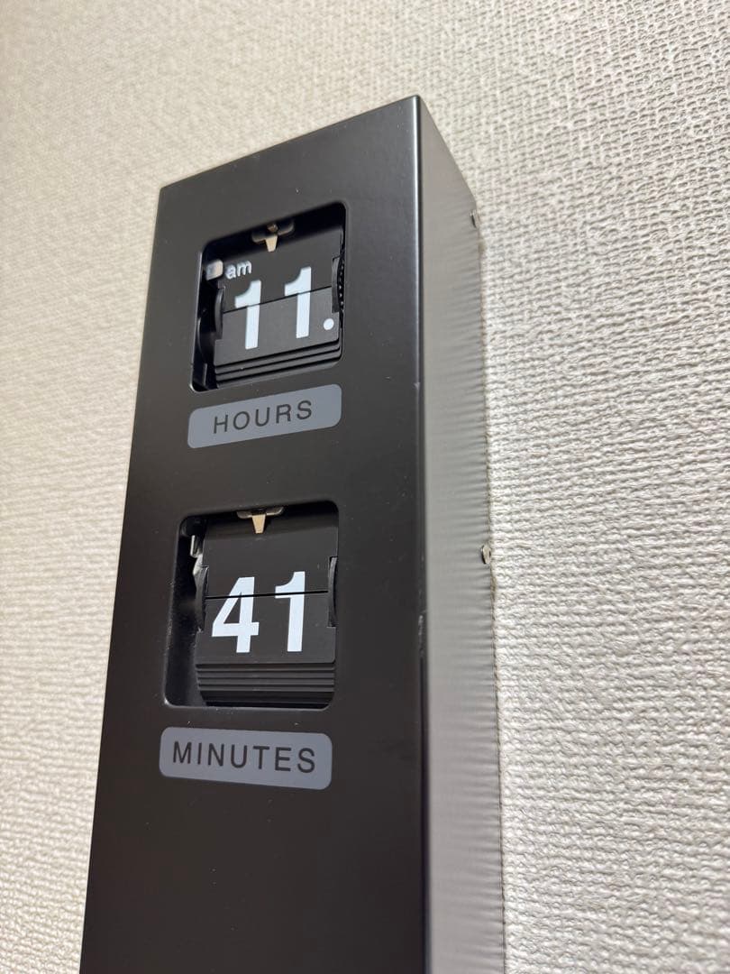 ハコア　フリップ時計