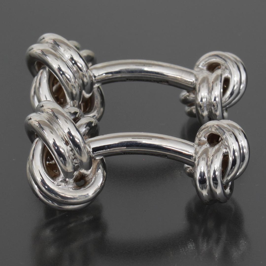 ティファニー ノット ツイスト シルバー カフス SV925 17ｇ 新品仕上済