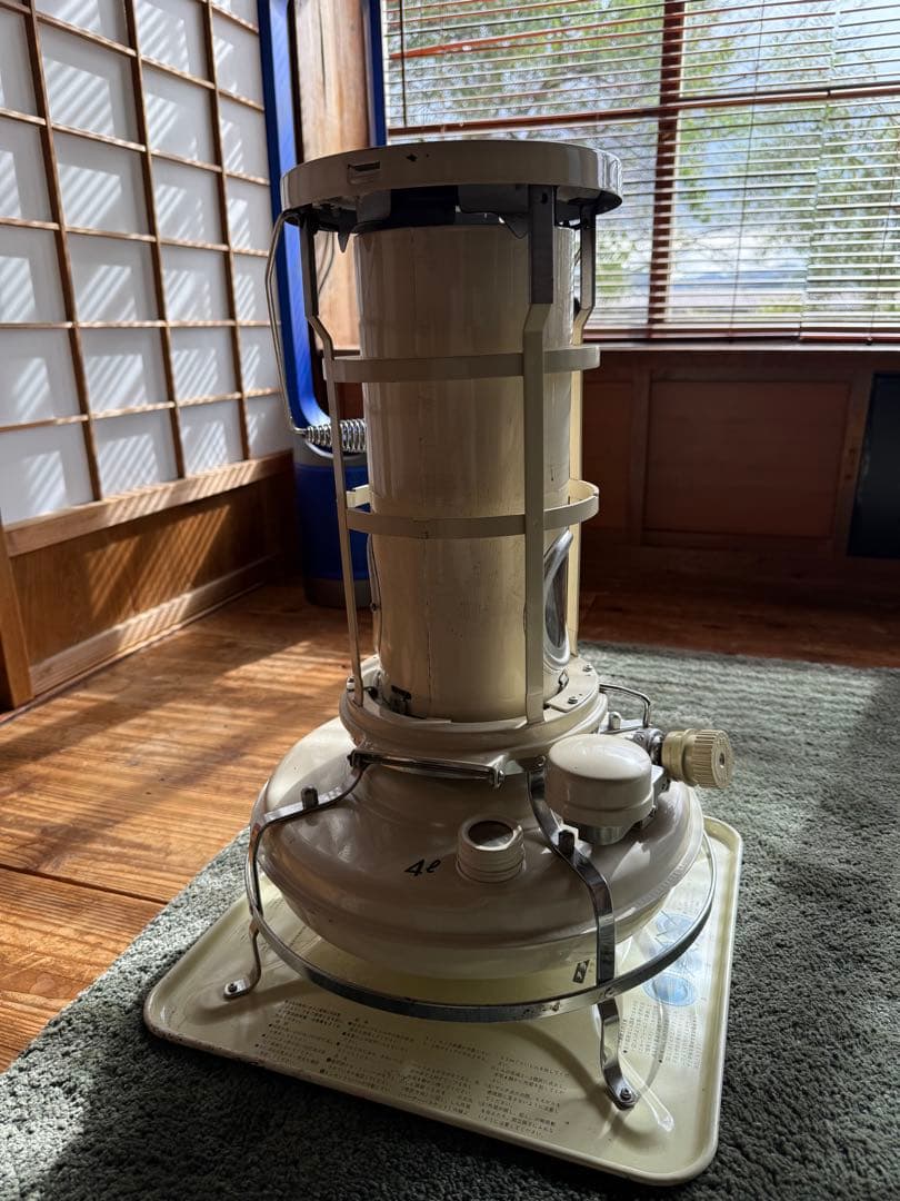 アラジン石油ストーブ　38 アイボリー　J380004 レトロ空間　暖房電気不用