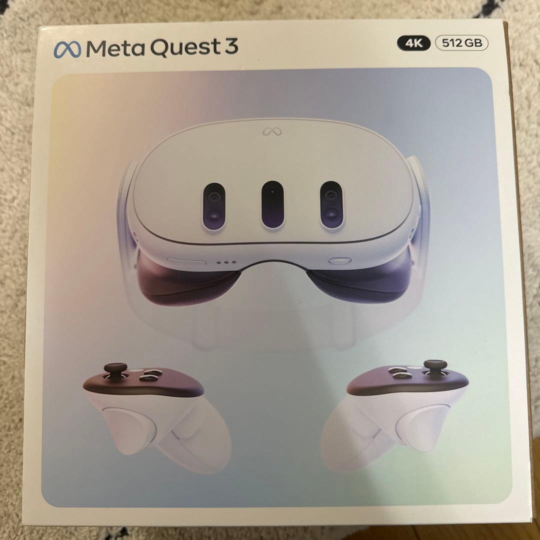  Quest3 512GB ＋ヘッドアクセサリ＋ヘッドスタンド