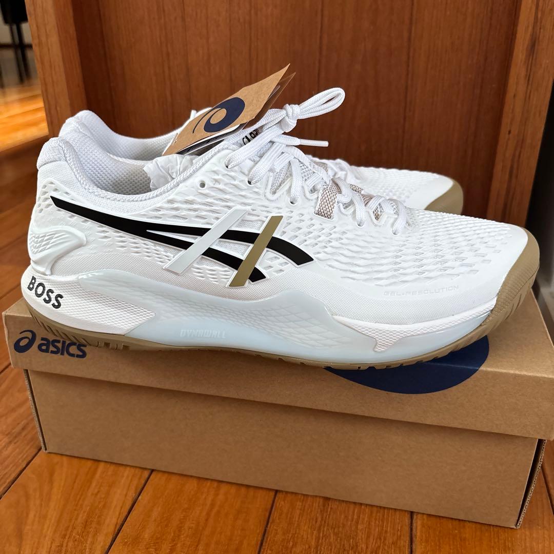 アシックスBOSSボスGEL-RESOLUTION9テニスシューズ 27.5cm