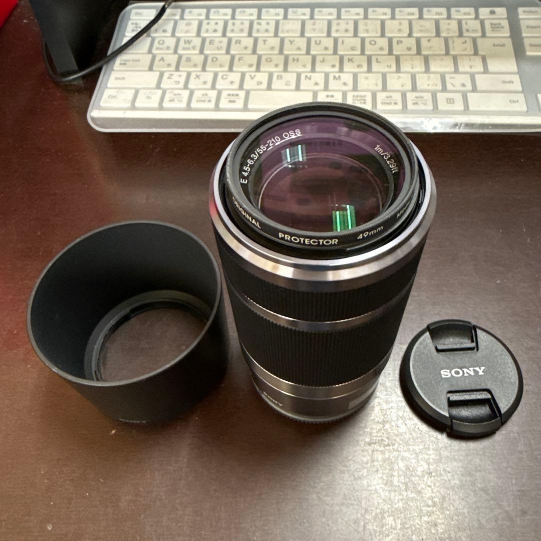 Sony E 55-210mm ズームレンズ OSS (美品)