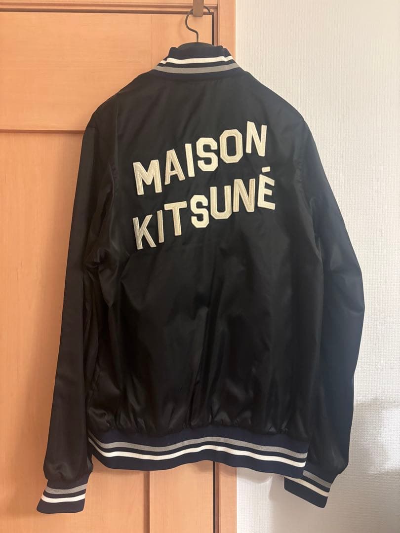 メゾンキツネ スタジャン テディジャケット XL 美品