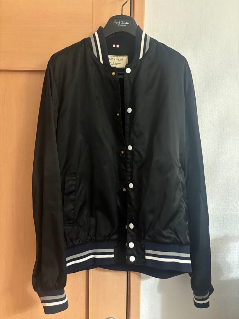 メゾンキツネ スタジャン テディジャケット XL 美品