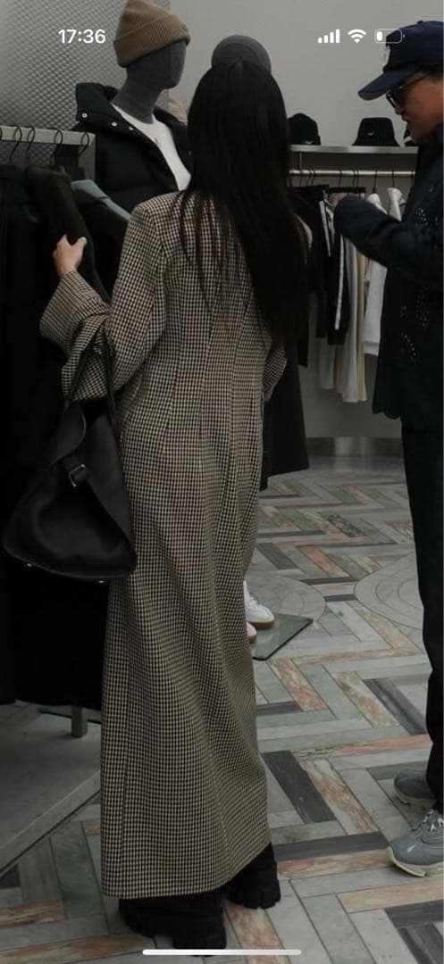 claneシャツワンピース完売ワンピ