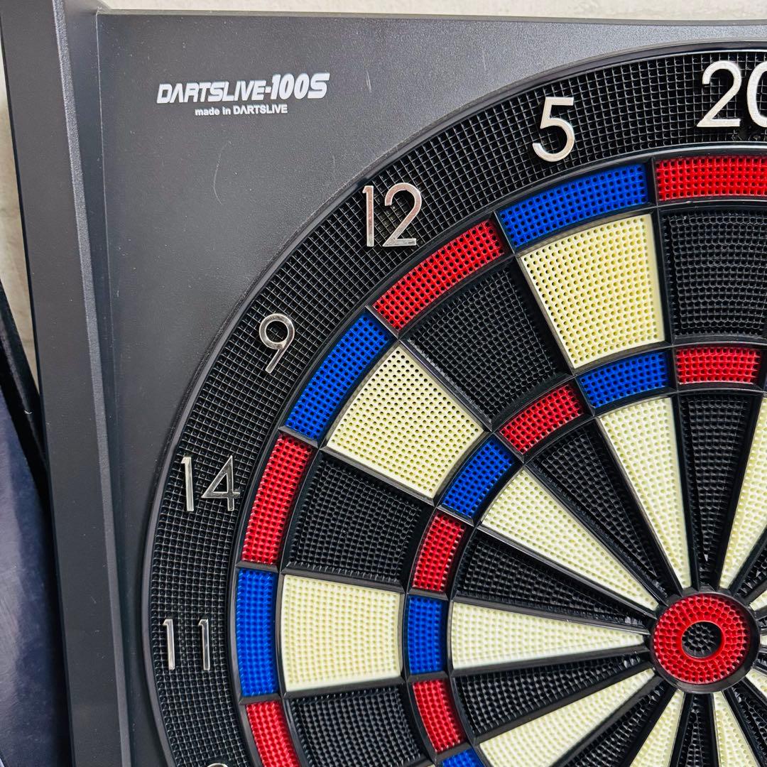 すぐ投げれる！ダーツライブ100S ボード＆スタンドセット 目立つ傷なし 美品