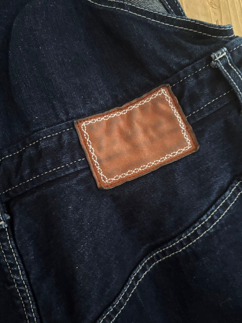 ミナペルホネン コットン リネン always オーバーオール 38 デニム