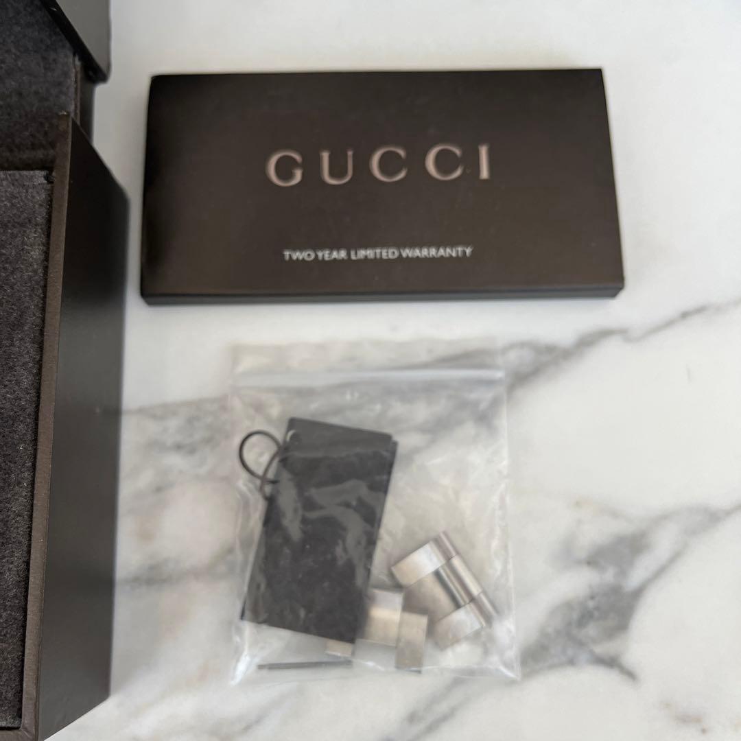 【希少】 GUCCI Gフェイス　クロノグラフ　文字盤黒