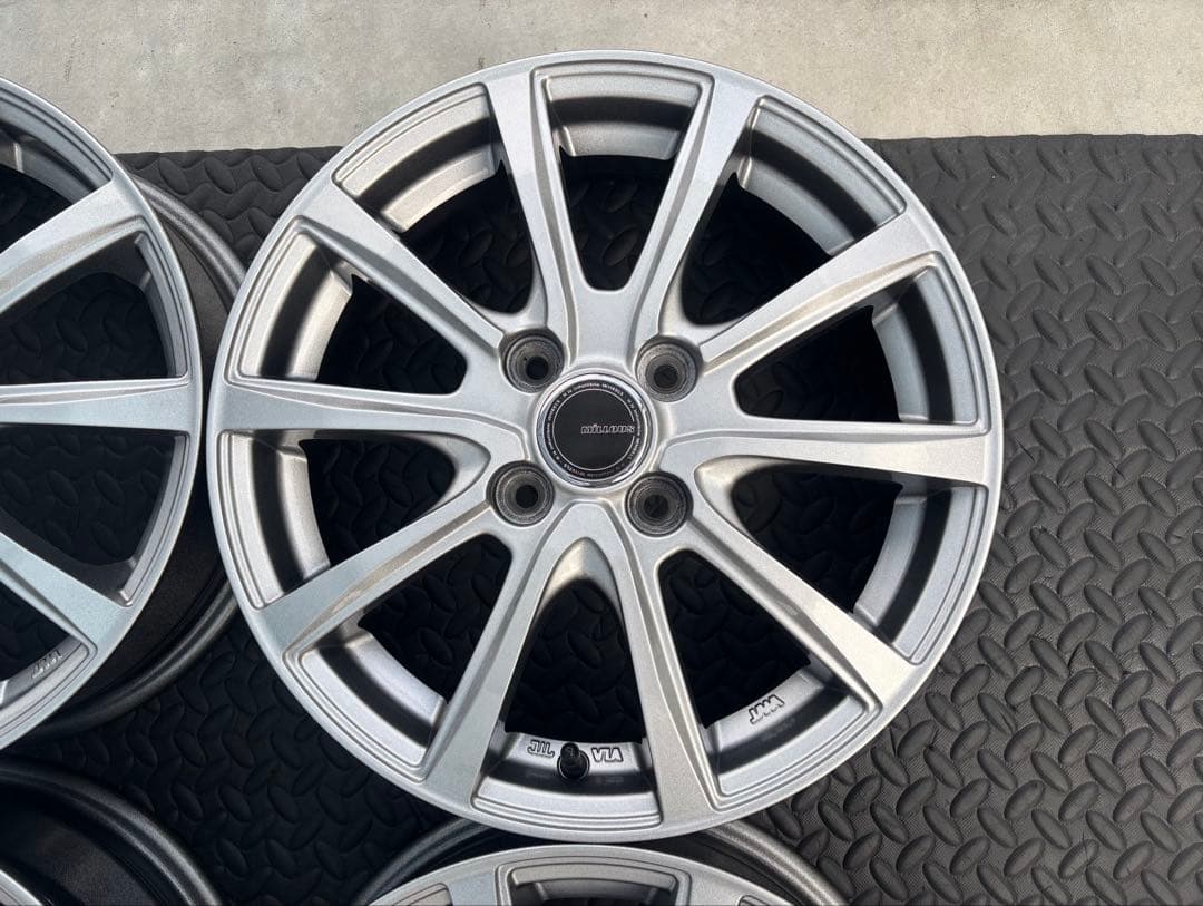 超美品 ヨコハマ MiLLOUS VX 15インチ 4本 エアバルブ新品交換済